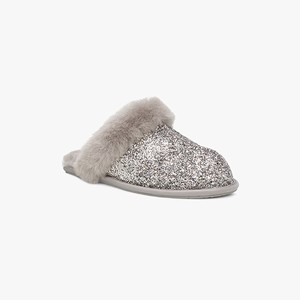 Ugg Scuffette II Cosmos Women Slippers Silver (7563YENBU)